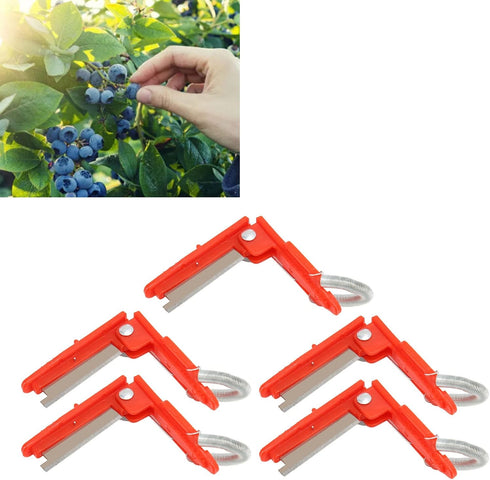 10Pcs Thumb Pruner Knife Multi Function Thumb Fruit Picking Device for Fruit Vegetable Garden Garden Plant Tape Tool for Grapes Raspberries Tomato...