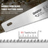 14 in. Pro Hand Saw, 11 TPI Fine-Cut Soft-Grip Hardpoint Handsaw Perfect for Sawing, Trimming, Gardening, Cutting Wood, Drywall, Plastic Pipes, Sh...