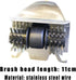 BetterDay 2 Replaceable Stainless Steel Brush Heads for Betterday's Electric Grill Brush(Silver-brush head)...