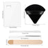 Acrylic Cosmetic Makeup Palette, Makeup Mixing Tray with Makeup Spatula Metal Mirror for Beauty Salon Color Cream Liquid Foundation Mixing Palette...
