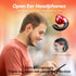 Open Ear Headphones Head Set Bluetooth Induction Earphones Wireless Ear Clips Ear Buds Bone Conducting Conduction Clip On Headphones Open Ear Earb...