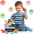 Wooden Blocks Stacking Toys for kids, AULEGU Animal Balance Game for Toddler, Fine Motor Skill Toys for 3 4 5 6 7 Year Old, Farm Animal Shape...