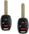 2X KeylessOption Key Fob Replacement for 2007 2008 2009 2010 2011 2012 2013 2014 2015 Honda CR-V CRV Keyless Entry Remote Control, 3-Button MLBHLI...