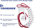 Sock Laundry Solution for Washing Drying & Storing Socks in Pairs, Clip & Hold Socks in Washer Dryer & Closet 2-Pack...