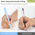 Aesthetic Ballpoint Pens - ?Macaron Blue? Pastel Roller Ball Pens, 0.5mm Retractable Gel Ink Pens | Black Ink | Cute Ball Point Pen - Pack of 5...