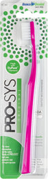 PRO-SYS® Soft Toothbrush for Adult with Sensitive Teeth & Gums, ADA Accepted, with 35-Tuft Wide Dupont® Tynex® Bristles, Pack of 4...