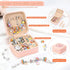 Charm Bracelet Making Kit for Girls 3-12, Kids Jewelry Making Kit 66Pcs Jewelry Kits for Girls Ages 8-12 Jewelry Maker Craft Necklace Birthday Chr...
