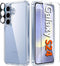 FNTCASE for Samsung Galaxy S24 Case: Anti Yellowing Clear Case | Military Grade Protection Slim Phone Cases | Shockproof Scratch-Resistant Transpa...