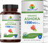 Brieofood Organic Ashoka 1500mg, 45 Servings, Vegetarian, Gluten Free, 90 Vegetarian Tablets...