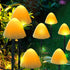 Solar Garden Lights Outdoor, 12LED Mini Mushroom Solar String Lights 8 Modes Waterproof Solar Landscape Lights for Pathway, Yard, Wedding,Backyard...