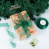 Green Sheer Ribbon, 50 Yards 1-1/2 inch Wide Shimmer Sheer Organza Ribbon for Bow Making, Gift Wrapping, Box Packaging, Crafting, Christmas Decora...