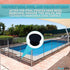 Poolzilla 25 Pack Black Pool Safety Fence Hole Cover | 1" Diameter That Fits Into a 1" Sleeve | Deck and Patio Safety Ground Caps...