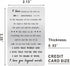 Husband Wife Gifts, I Love You Metal Wallet Card for Fiance, Boyfriend, Girlfriend, You're The One Christmas Valentine Gifts...