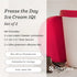 Starpack 'Freeze the Day' Ice Cream Storage Container for Freezer (2 Pcs) - 1 Quart Ice Cream Containers for Homemade Dessert - Reusable Frozen Tr...