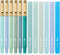 Mr. Pen- Aesthetic Highlighters and Pens No Bleed, 12 Pack, Forest Green Color Bible Highlighters No Bleed, Black Ink Bible Pens, Highlighter Pens...