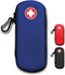 EpiPen Carrying Case, Durable EVA Foam, Water Resistant, Holds 2 Epipens, Auvi-Q, Eye Drops, Nasal Sprays and Other Essential Allergy Supplies (Bl...