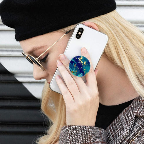 4 Pack Phone Grip,Cell Phone Holder for Smartphone,Finger Expanding Kickstand Stand - Pink Purple Rose Gold Marble......