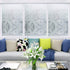 NIVIY 3D No Glue Static Cling Window Films Privacy Cut Glass Window Sticker for Bathroom Office Kitchen Window Decor 17.7"x 78.7"...