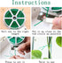 Twist Tie, 328 Feet (100m), green cable ties with Cutter, Garden Plant Ties Reusable, Green Twist Ties for plants Gardening Tomatoes Tie garden ti...
