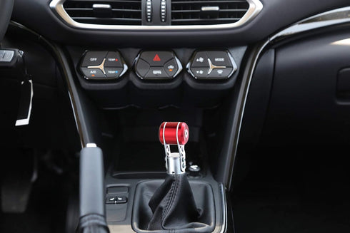 Shift Knob Shifting Gear Stick T Handle Shifter Transmissions Aluminum Alloy Fit Most Manual Automatic Cars Truck SUV Vehicle (Red)...
