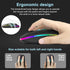 CC Store LED Wireless Bluetooth Mouse &2.4GHz Instant Connection,Rechargeable Ultra Silent Slim,3 Adjustable DPI 2 Connection Modes with USB-C to ...