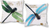 ONWAY Outdoor Dragonfly Decor Blue and Green Dragonfly Pillow Covers 18 x 18 Inches for Garden and Yard, Set of 2...
