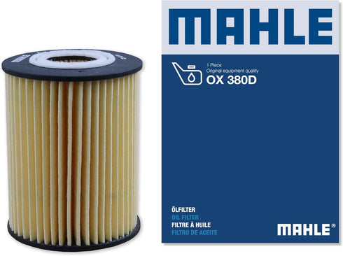 MAHLE OX 380D Engine Oil Filter, 1 Pack...