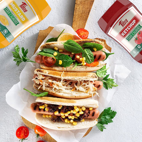 Mrs Taste Sugar Free American Burger, Zero Calories, Zero Sodium, Zero Sugar, High Fiber, Keto Friendly, Paleo Friendly, Condiments and Sauces (11...