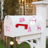 Whaline 20Pcs Christmas Decoration Magnets Pink Winter Refrigerator Magnets Xmas Snowman Snowflake Decorative Fridge Magnetic Stickers for Mailbox...