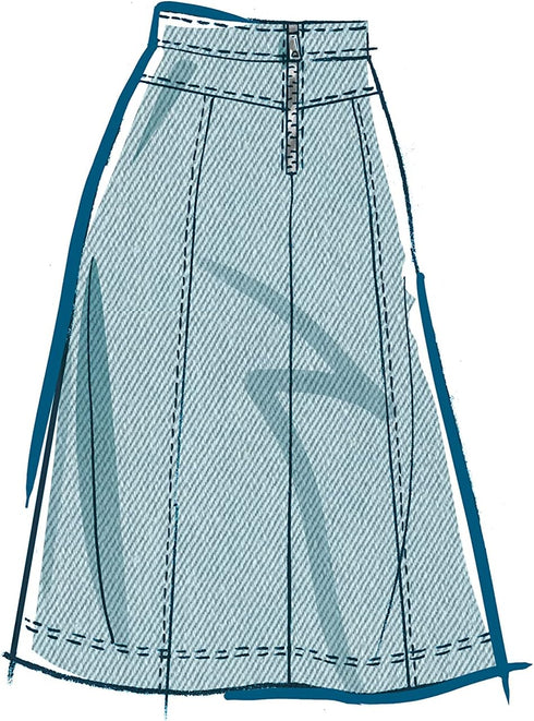 McCall's Women's Skirts Sewing Pattern Packet, Design Code M8390, Sizes 20W-22W-24W-26W-28W...