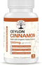 Ceylon Cinnamon Supplement - Certified Organic - Non-GMO - Gluten Free - Supports Healthy Metabolism - Antioxidant Benefits - 60 Vegan Capsules...
