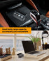 JOYTUTUS Coin Holder for Car Change Organizer Universal Storage Coin Money Dispenser Fit for Most Car Trucks Accessories(Black, 1 Pack)...