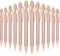 12 Pieces Ballpoint Pen with Stylus Tip, 1.0 mm Black Ink Metal Pen Stylus Pen for Touch Screens, 2 in 1 Stylus Ballpoint Pen (Rose Gold)...