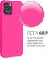 kwmobile Case Compatible with Apple iPhone 12 Pro Max Case - Slim Protective TPU Silicone Phone Cover - Neon Pink...