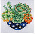 DIAMOND ART BY LEISURE ARTS Succulent Bowl, 12"x12", Intermediate Diamond Painting Kits for Adults, Diamond Art for Adults, Diamond Art Kit, Diamo...