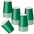 25 Pack 8 oz Disposable Paper Cups, Paper Hot Cups, Hot Coffee Cups, Beverage Cups, Suitable for Offices, Home Kitchens, Coffee Shops etc?green?...