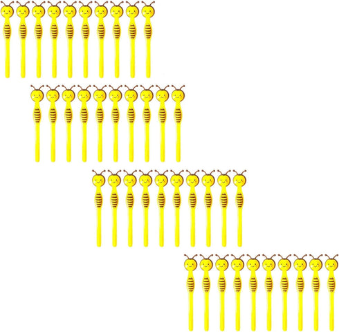 MIAO YUAN 40PCS Cute Bees Gel Pens Bumble Bee Party Favors Great Party Supplies and School Supplies Gift for Child, Women, Coworkers, Hostess and ...