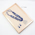18” Beads Necklaces Cute Elegant Figure Glossy Teardrop Pendant Necklace Set for Women Holiday Gift...