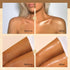 UCANBE 3 Pcs Face Body Glitter Liquid Highlighter Illuminator Dewy Drops with Makeup Brush, Makeup Sparkle Shine Luminizer Enhancer Body Shimmer T...