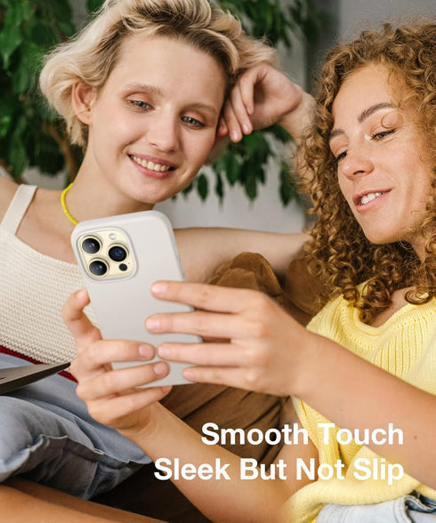 GONEZ for iPhone 14 Pro Case, with 2 Pack Screen Protector + 2 Pack Camera Lens Protector, Soft Anti-Scratch Microfiber Lining, Shockproof Protect...