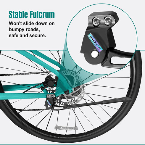 Bike Kickstand, 18mm Bicycle Kickstands for Mountain Bike, Rear Mount Bike Kick Stand Fit 24inch 27.5in 29" Adult Bike, Mountain Bike Kickstand Su...