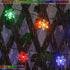 Christmas Decorations Outside Solar Snowflake Lights, 50LED Bright and Long-Lasting Solar Christmas Lights Outdoor Waterproof Decorations, Snowfla...