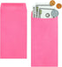 Okuna Outpost 100 Pack Money Envelopes for Cash, Payroll, Money Saving, Coins, Currency, 100GSM, Pink (4 x 7 In)...