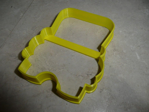 School Bus Cookie Cutter, 1 Piece, Yellow, Made in USA...