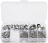 1650Pcs Earring Posts and Backs Jump Rings Kit Hypoallergenic Earring Studs Butterfly Earring Backs and Rubber Earring Backs Earrings DIY for Jewe...