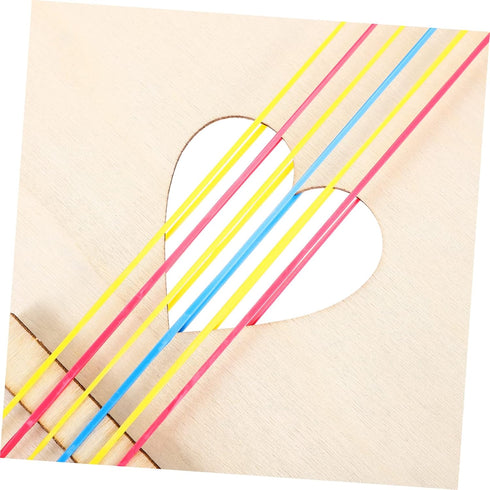 Toyvian 10 Pcs Child Guitar Mini Toys Miniature Guitar Miniature Guitar Toy Childrens Ukulele Unfinished Guitar Toy Crafts DIY Painting Guitar Toy...