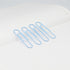 Paper Clip, Large Paper Clips, Jumbo, 50mm, 2 inches, Smooth, 100 Pcs/Box (Light Blue)...