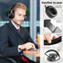 Bluetooth Headphones Over Ear, 70H Playtime and 3 EQ Music Modes Wireless Headphones with Microphone, HiFi Stereo Foldable Lightweight Headset, De...