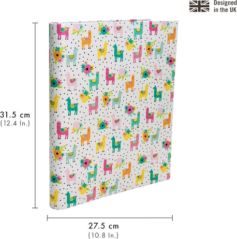 Pukka Pad, Carpe Diem Preloaded Rollbound Ringbinder – 12.4 x 10.8in – Includes Index, Personal Details, and Planner Pages – Comes Preloaded with ...