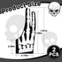 2 Pieces Skeleton Artist Glove for Drawing Tablet Glove for Graphics with 2 Finger Digital Tablet Drawing Glove Palm Rejection Glove for Pad Paint...